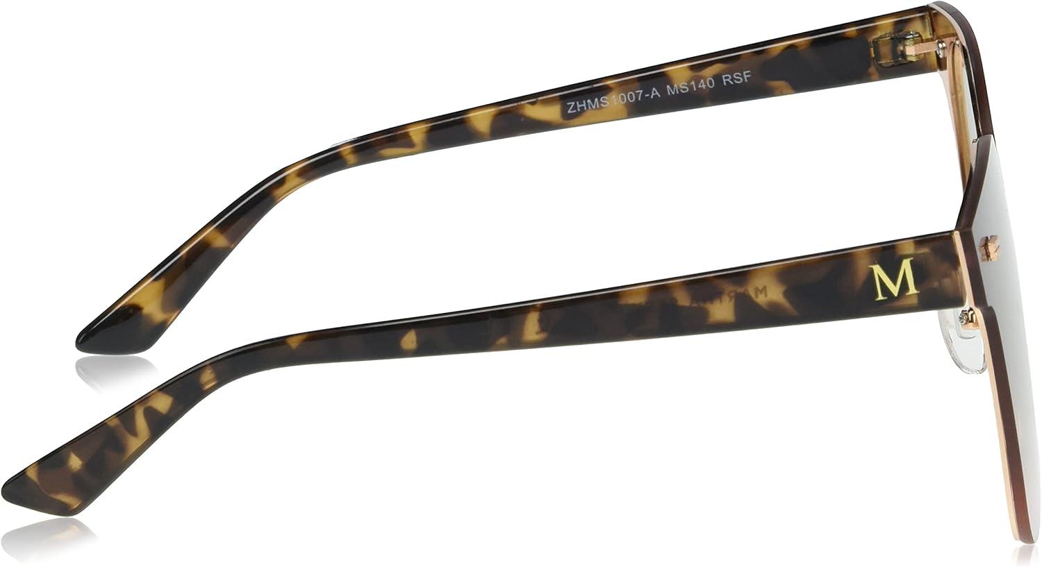 imageMartha Stewart Women Retro Metal Protective SunglassesRose Fade