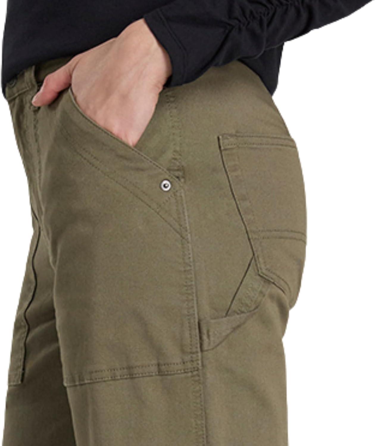 imageMartha Stewart Womens Garden Straight Leg Pant Stretch Canvas Utility Casual Trousers Durable Outdoor ClothingKalamata