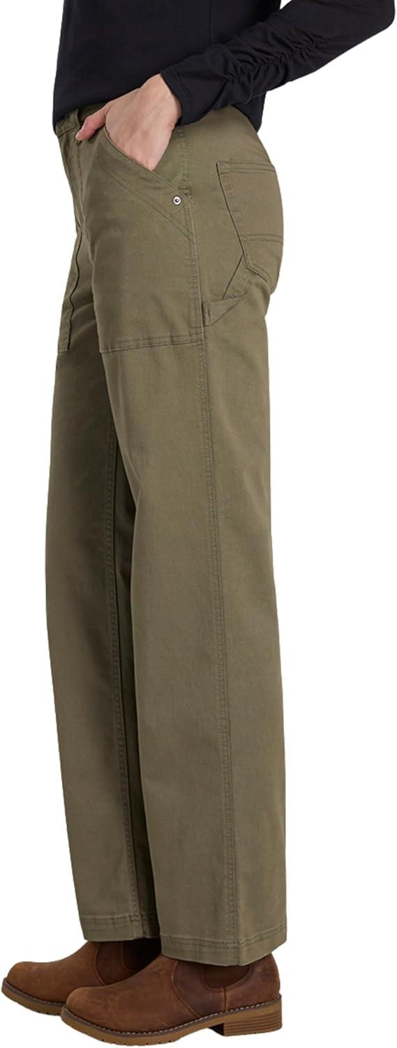 imageMartha Stewart Womens Garden Straight Leg Pant Stretch Canvas Utility Casual Trousers Durable Outdoor ClothingKalamata