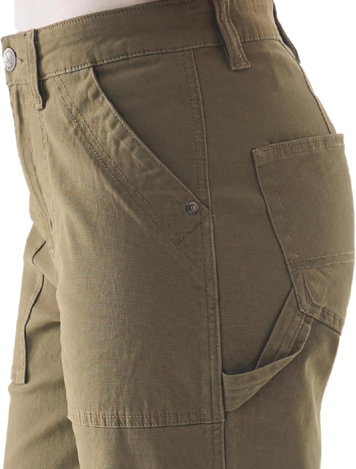 imageMartha Stewart Womens Garden Straight Leg Work Pant Stretch Utility Trousers Outdoor BottomsKalamata