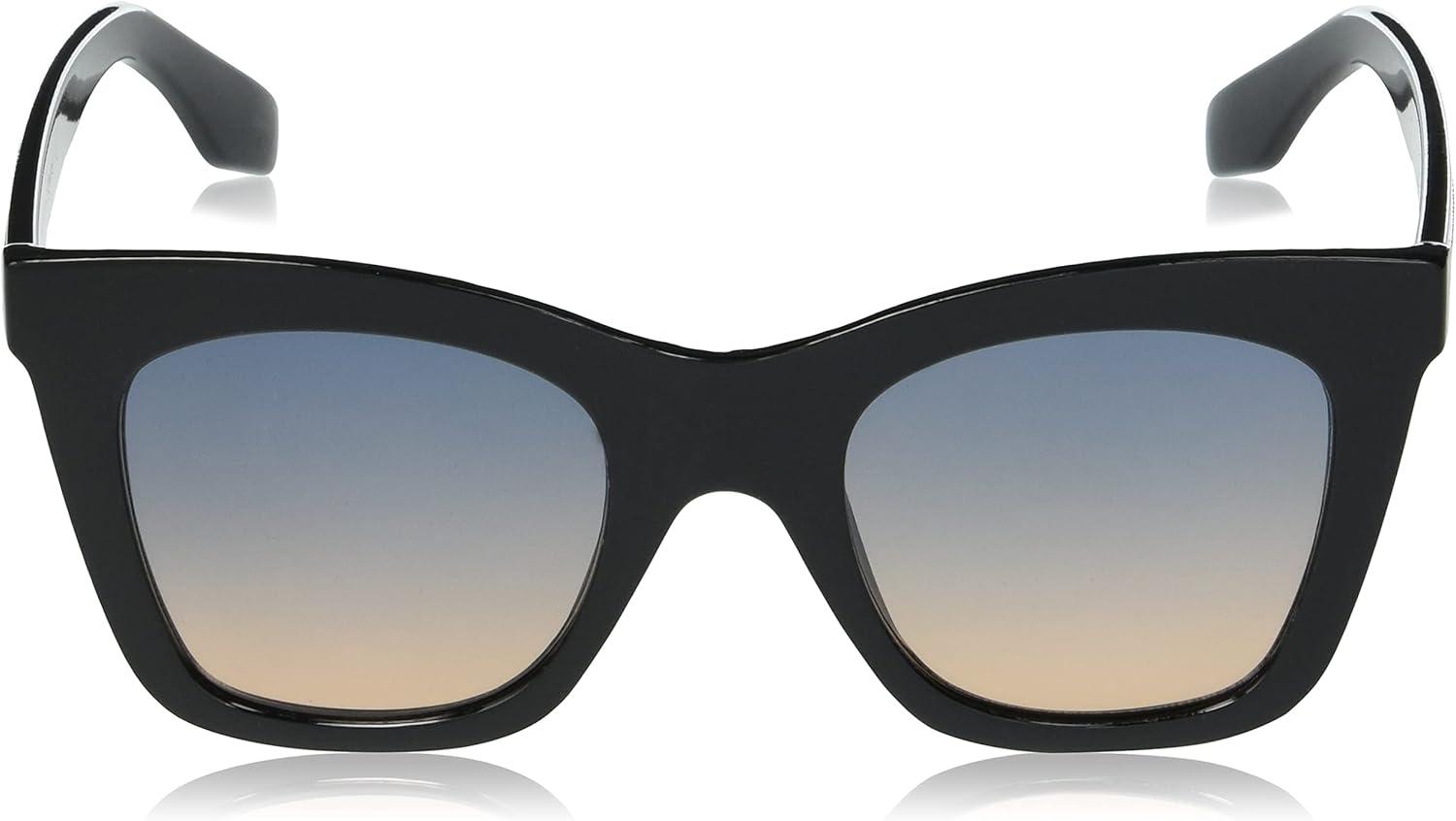 imageMartha Stewart Womens Ms104 Classic Uv400 Protective Square Cat Eye SunglassesTimeless Gifts for Her 50mmBlack