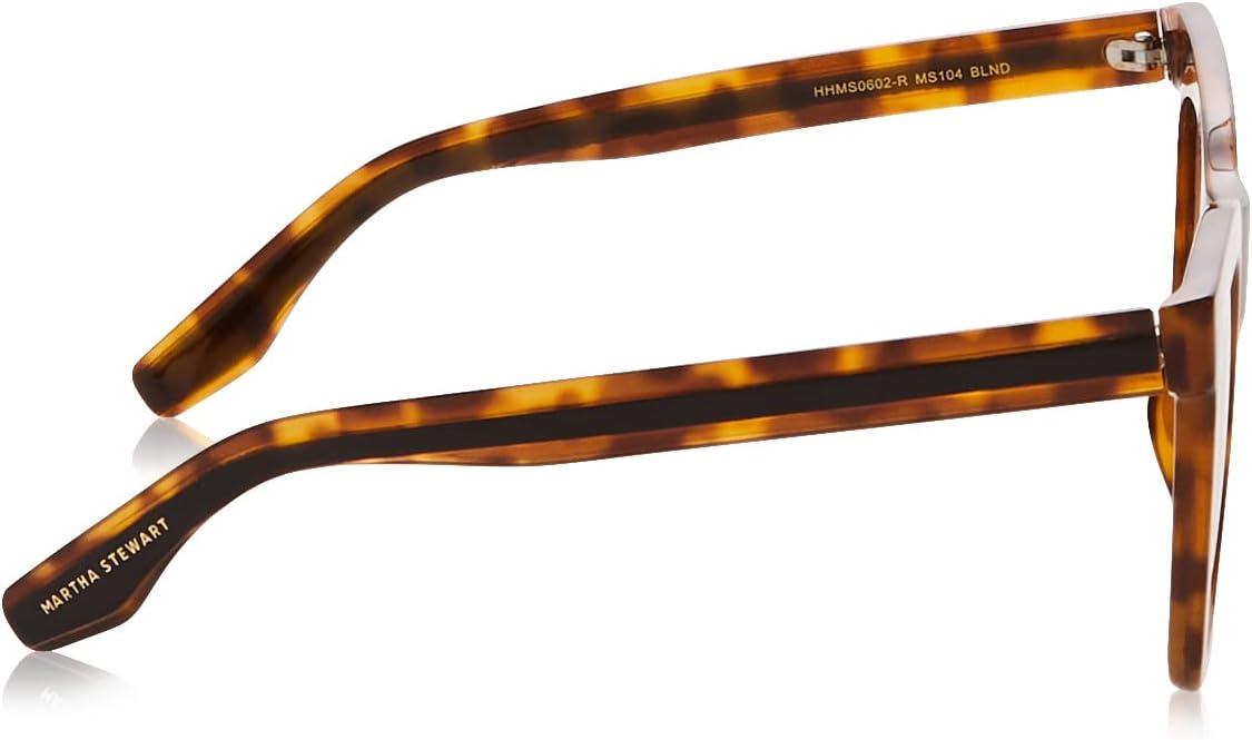 imageMartha Stewart Womens Ms104 Classic Uv400 Protective Square Cat Eye SunglassesTimeless Gifts for Her 50mmBlonde
