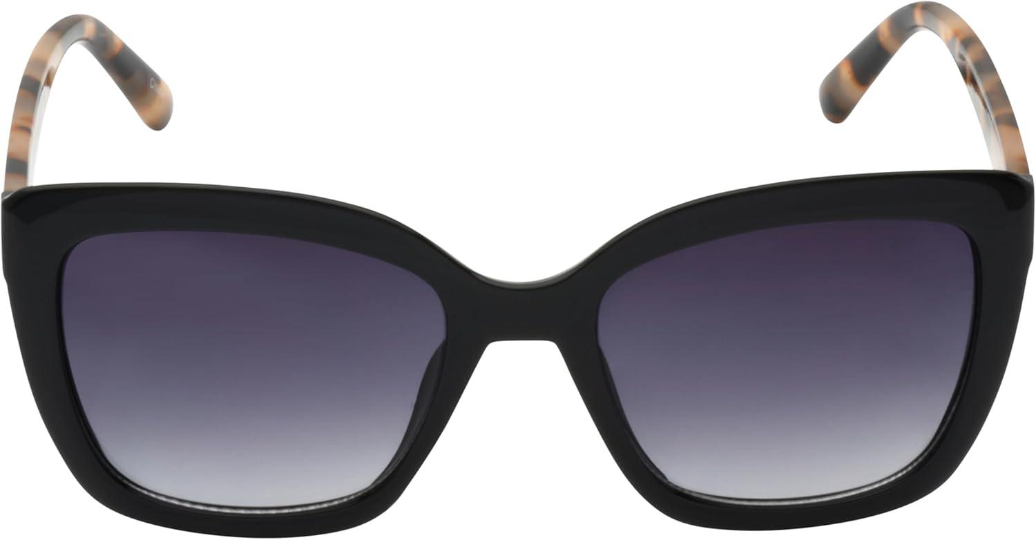 imageMartha Stewart Womens Ms215 Retro Uv400 Protective Square SunglassesTimeless Gifts for Her 55mmMulticolor