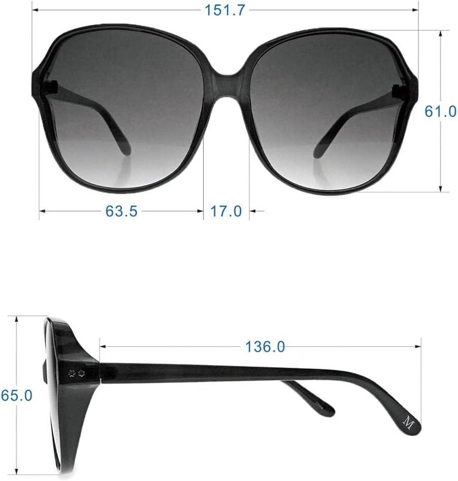 imageMartha Stewart womens Ms101 Oversized Uv400 Protective Round Sunglasses Timeless Gifts for Her 635mm Round SunglassesBrown