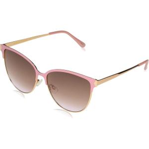 Martha Stewart Women Retro Metal Protective Sunglasses(Rose and Rose Gold)