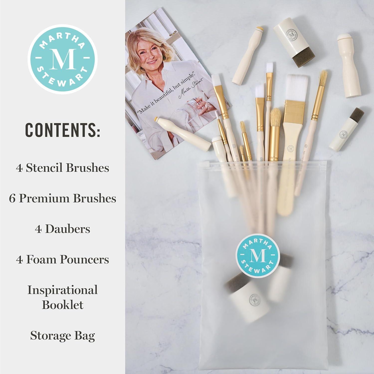imageMartha Stewart Basic Brush and Tool Set 18 Pc