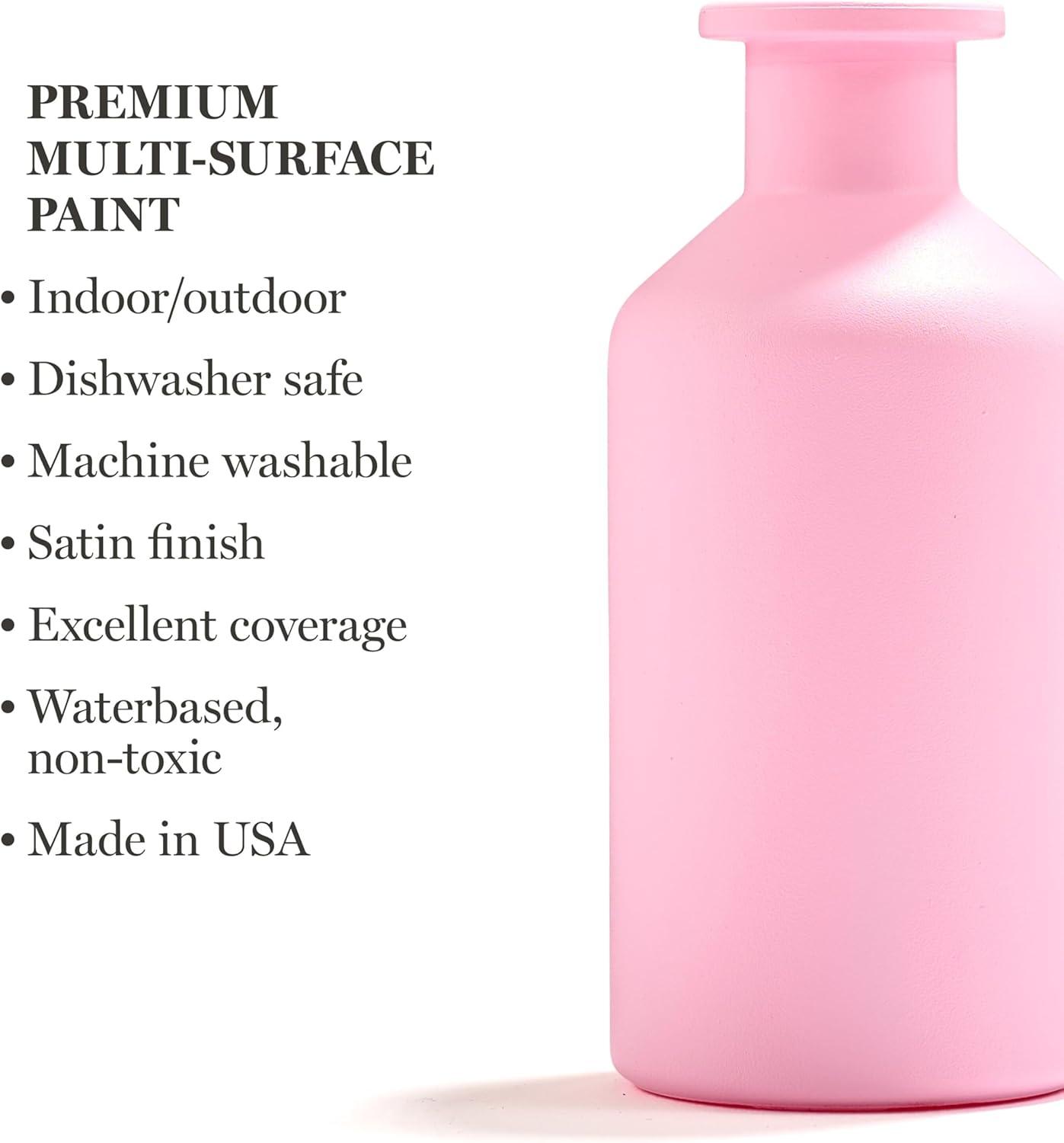 imageMartha Stewart Craft Paint Vanilla Bean 8 fl oz Premium Satin Finish Paint Perfect For Easy To Apply DIY Arts And Crafts 68689Poodle Skirt