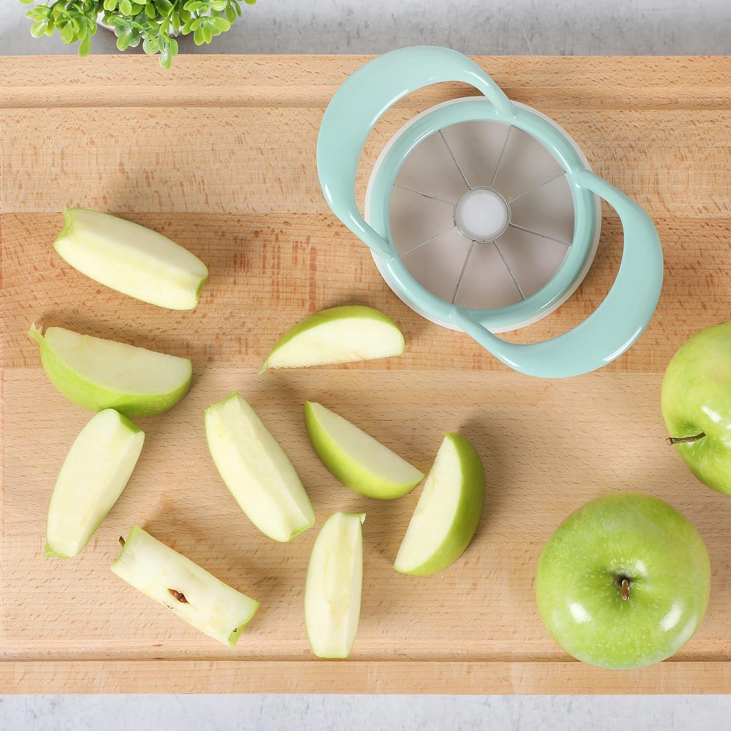 imageMartha Stewart Erwin Apple Corer and Slicer WCover Martha Blue