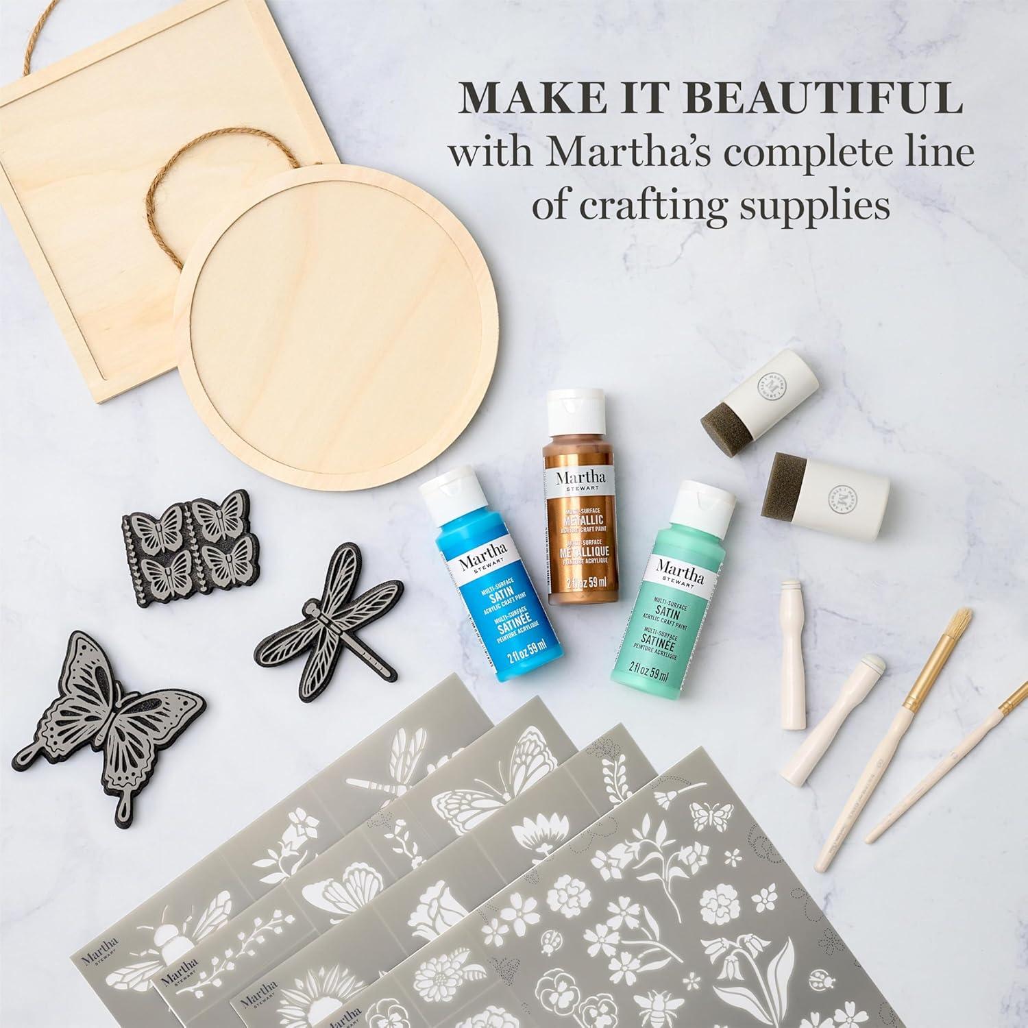 imageMartha Stewart Gilded Metallic Acrylic Craft Paint Gold 4 fl oz