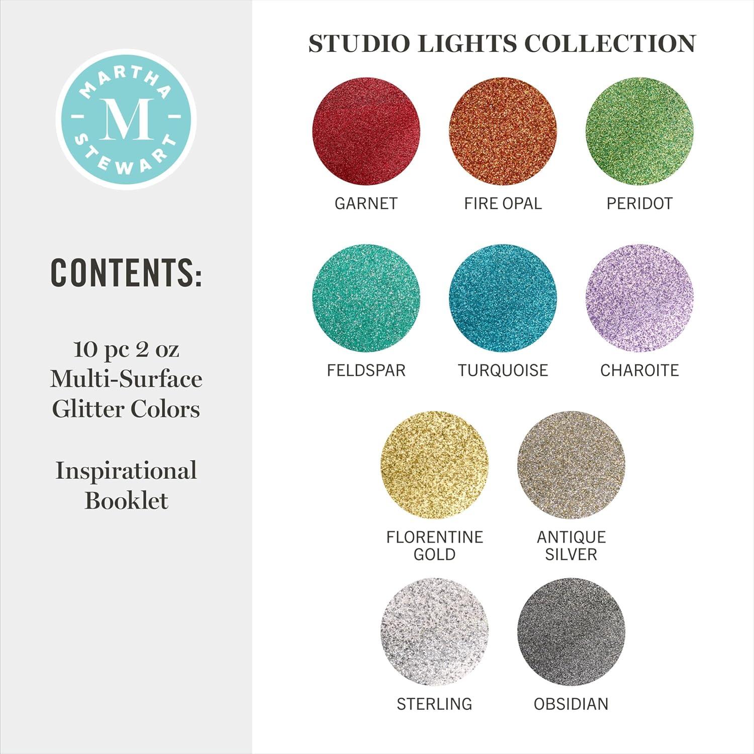imageMartha Stewart MultiSurface Specialty 10 pc Paint Set Studio LightsStudio Lights