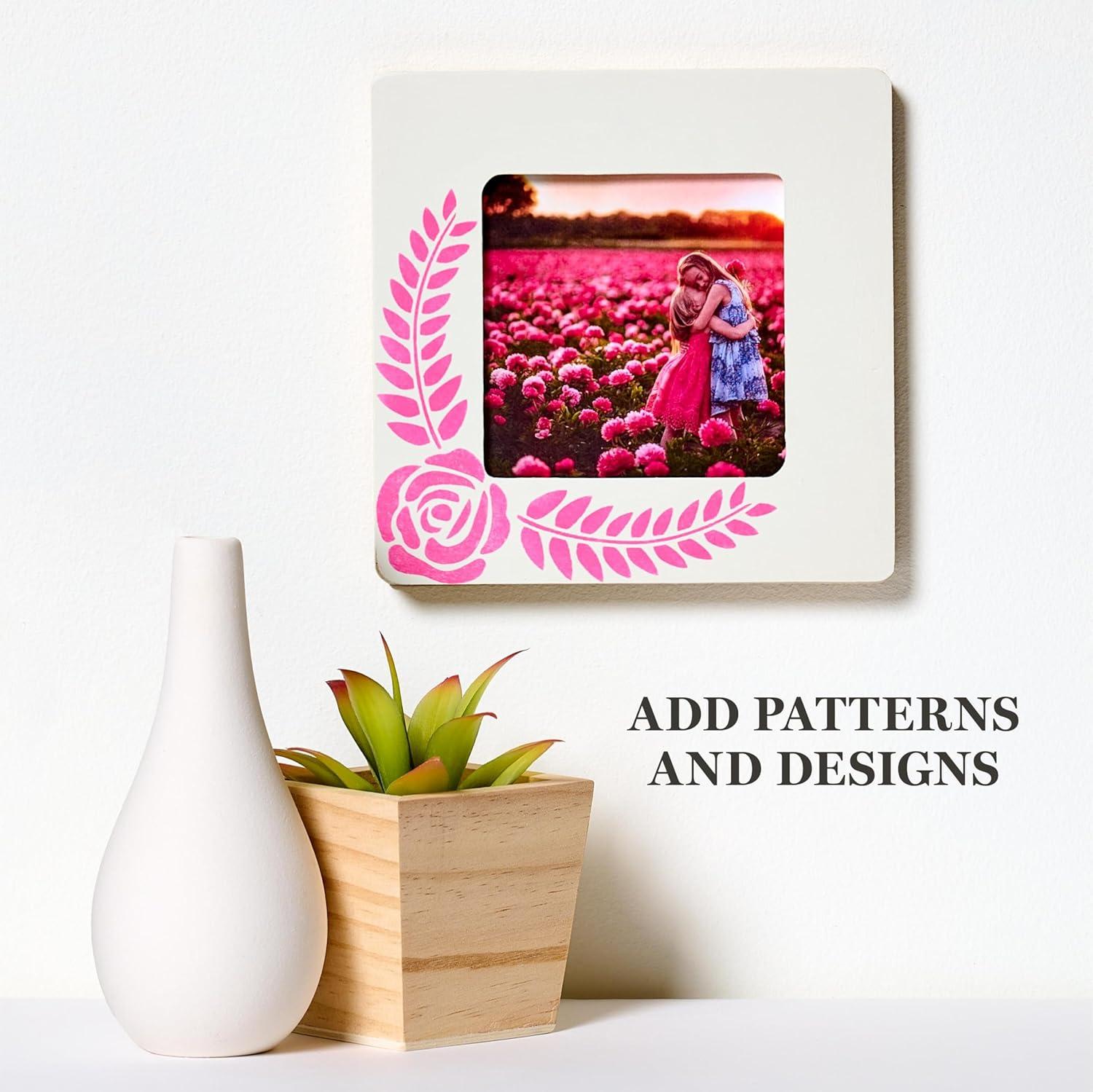imageMartha Stewart Square Wood Frames Set 6 pcs