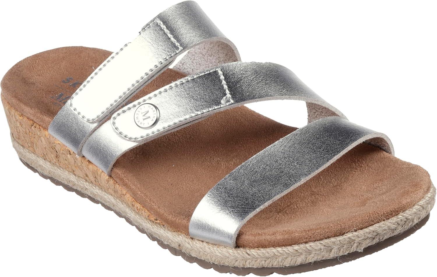 imageSKECHERS womens Martha Stewart Breezie Shiny LusterSilver