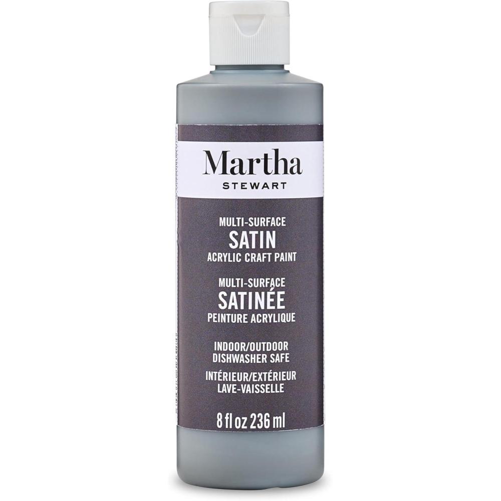 imageMartha Stewart Craft Paint Vanilla Bean 8 fl oz Premium Satin Finish Paint Perfect For Easy To Apply DIY Arts And Crafts 68689Arrowhead