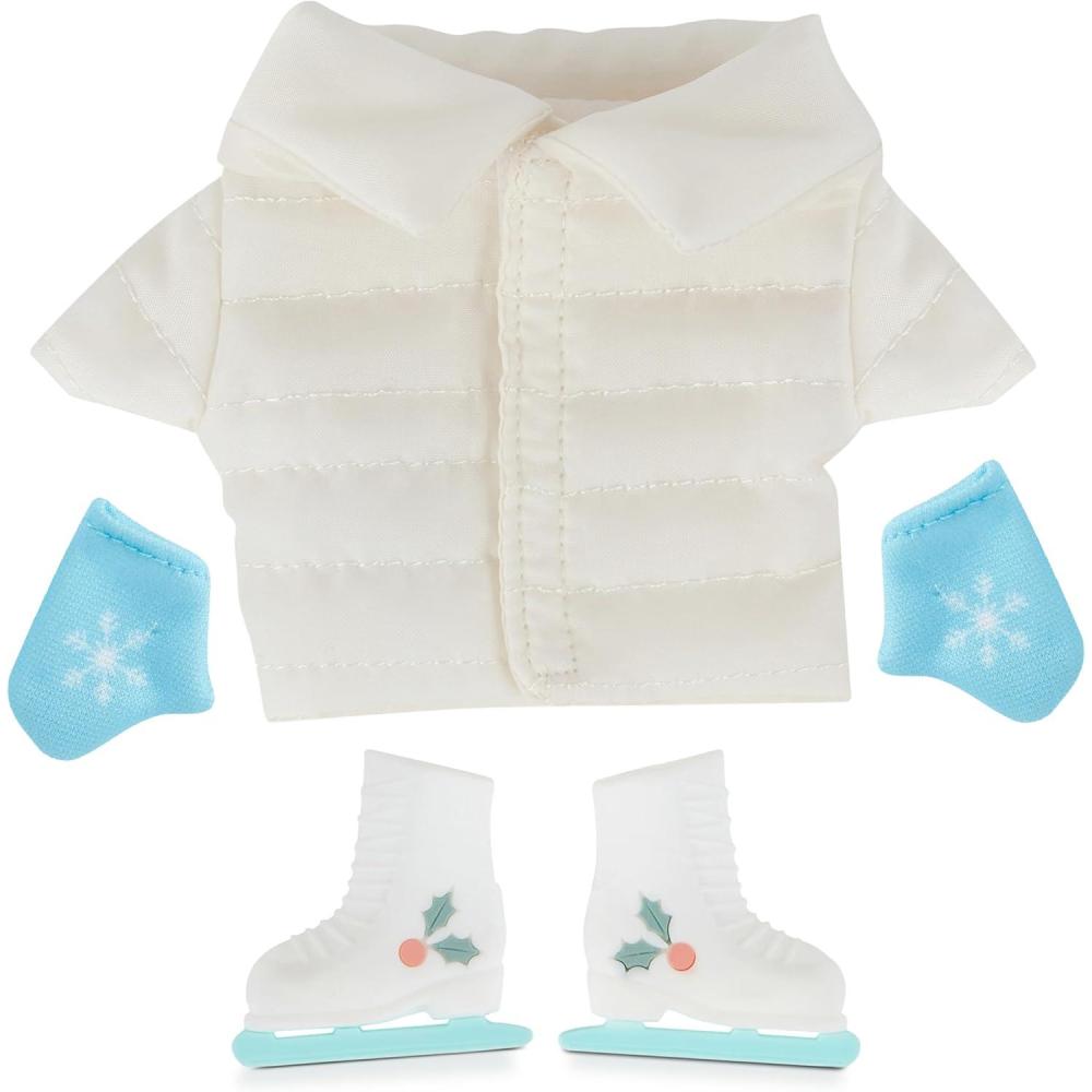 imageMartha Stewart Expansion Pack Plush Robe and Sleep Mask for Martha on The Mantel Elf Funny Secret Santa Collectible White Elephant Stocking Stuffer GiftExpansion Pack 2