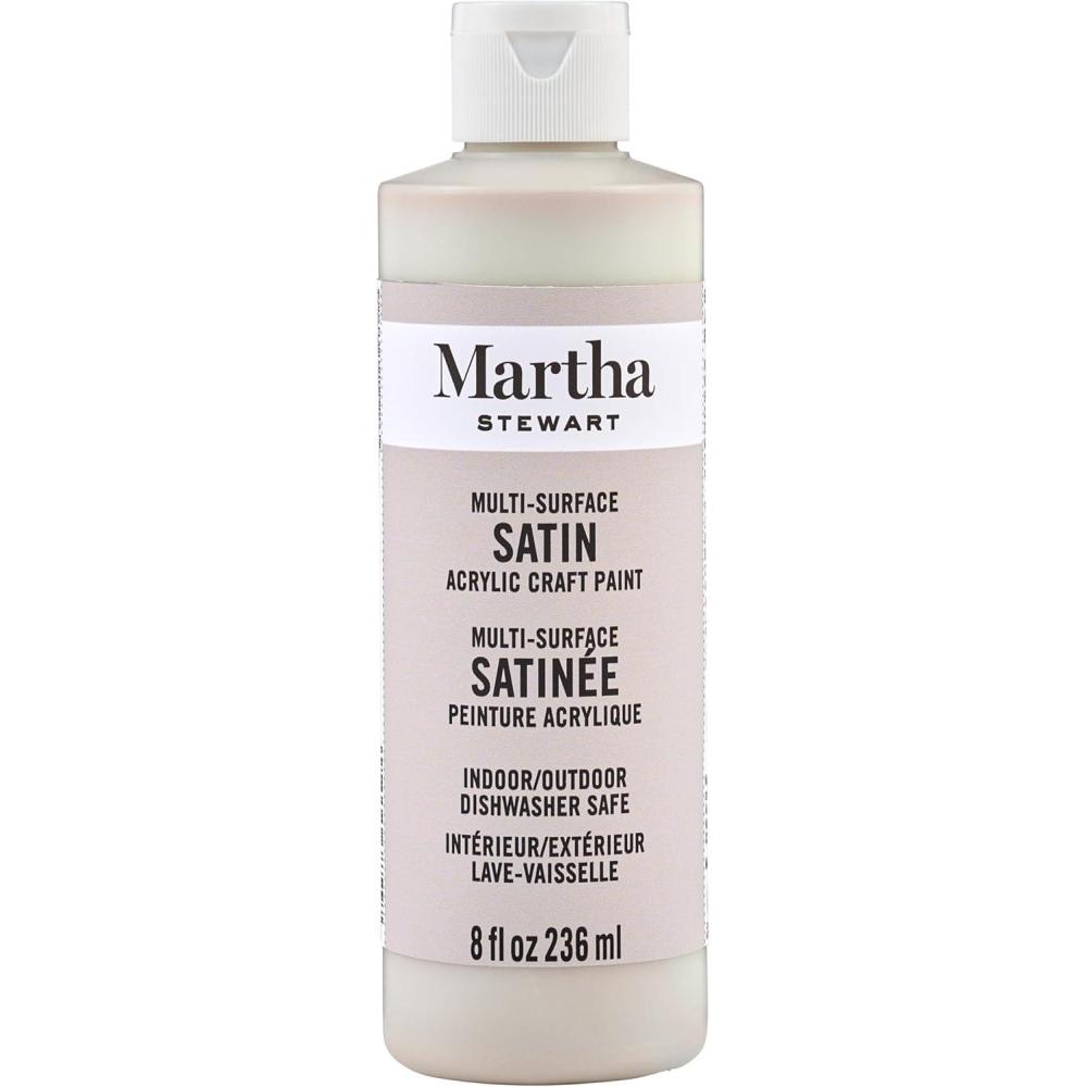 imageMartha Stewart Glitter Acrylic Craft Paint Florentine Gold 8 ozLake Fog