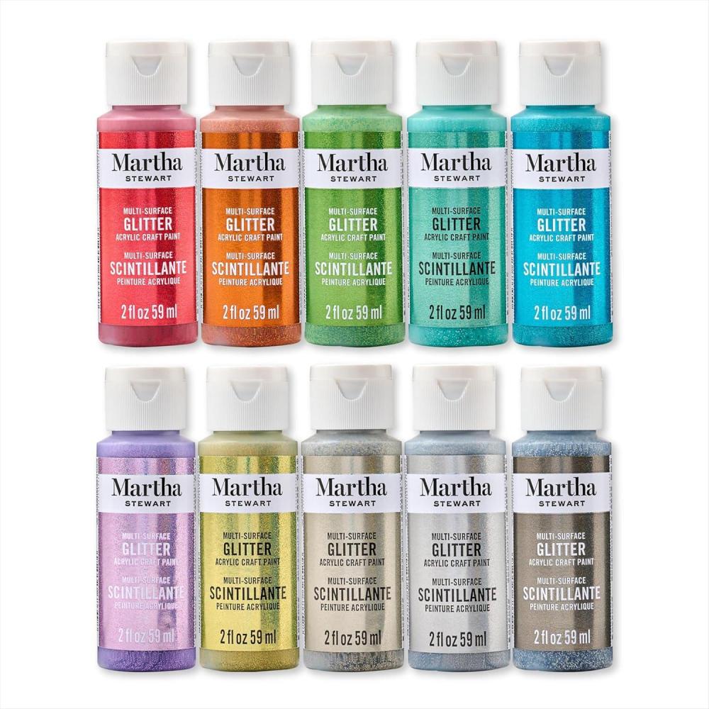 imageMartha Stewart MultiSurface Specialty 10 pc Paint Set Studio LightsStudio Lights