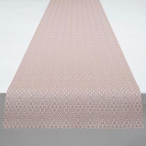 Martha by Martha Stewart | Chilewich Boxwood Table Runner in Burnt Coral – Easy Care Woven Textile – Indoor/Outdoor – Stain/Fade Resistant – 14″ x 72″(Burnt Coral)