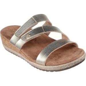SKECHERS womens Martha Stewart Breezie – Shiny Luster(Gold)