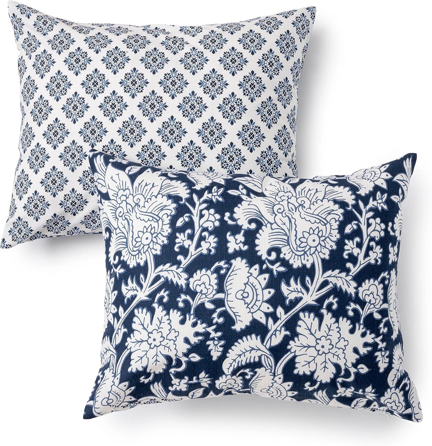 imageMARTHA STEWART Natalie King Size Duvet 3 Piece Set1 Duvet Cover 2 Pillow Shams Crinkle Velvet Texture Soft amp Royal Machine Wash 104x92 with Button Closure ChampagneNavy White