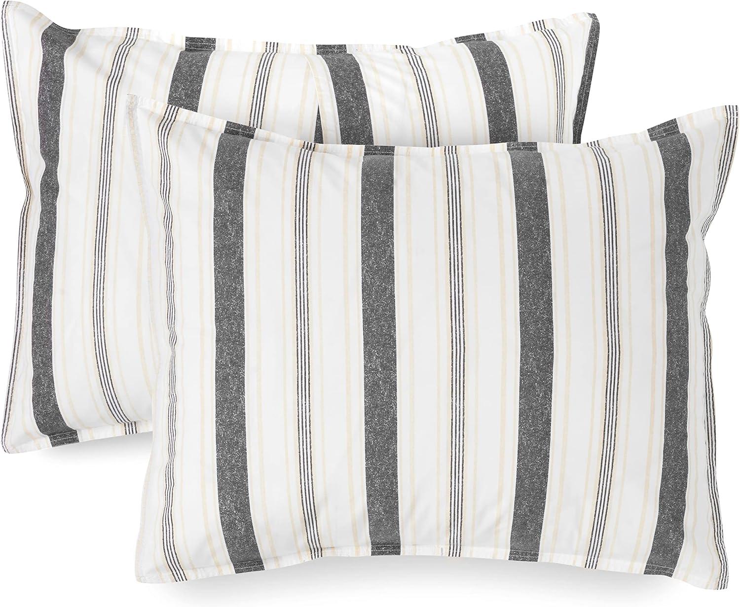 imageMARTHA STEWART Natalie King Size Duvet 3 Piece Set1 Duvet Cover 2 Pillow Shams Crinkle Velvet Texture Soft amp Royal Machine Wash 104x92 with Button Closure ChampagneIron Gate