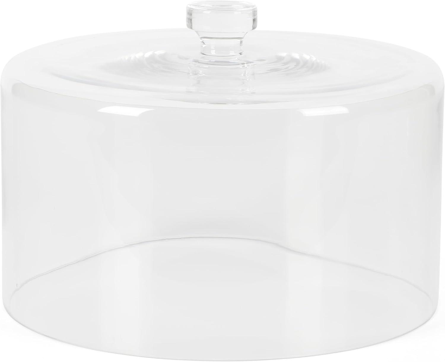 imageMartha Stewart 12 x 57 Stoneware Cake Stand W Server WhiteGreen 10