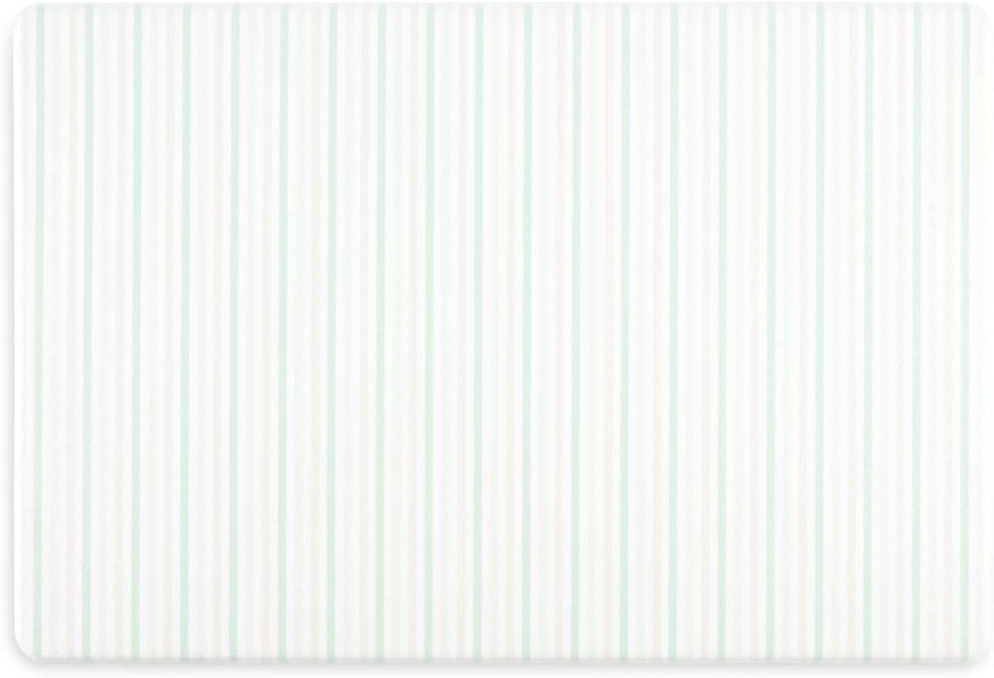 imageMartha Stewart Amber Floral Daisy Stripe Reverisble Water Resistant Kitchen Mat PinkYellow 20x39PinkYellowGreen