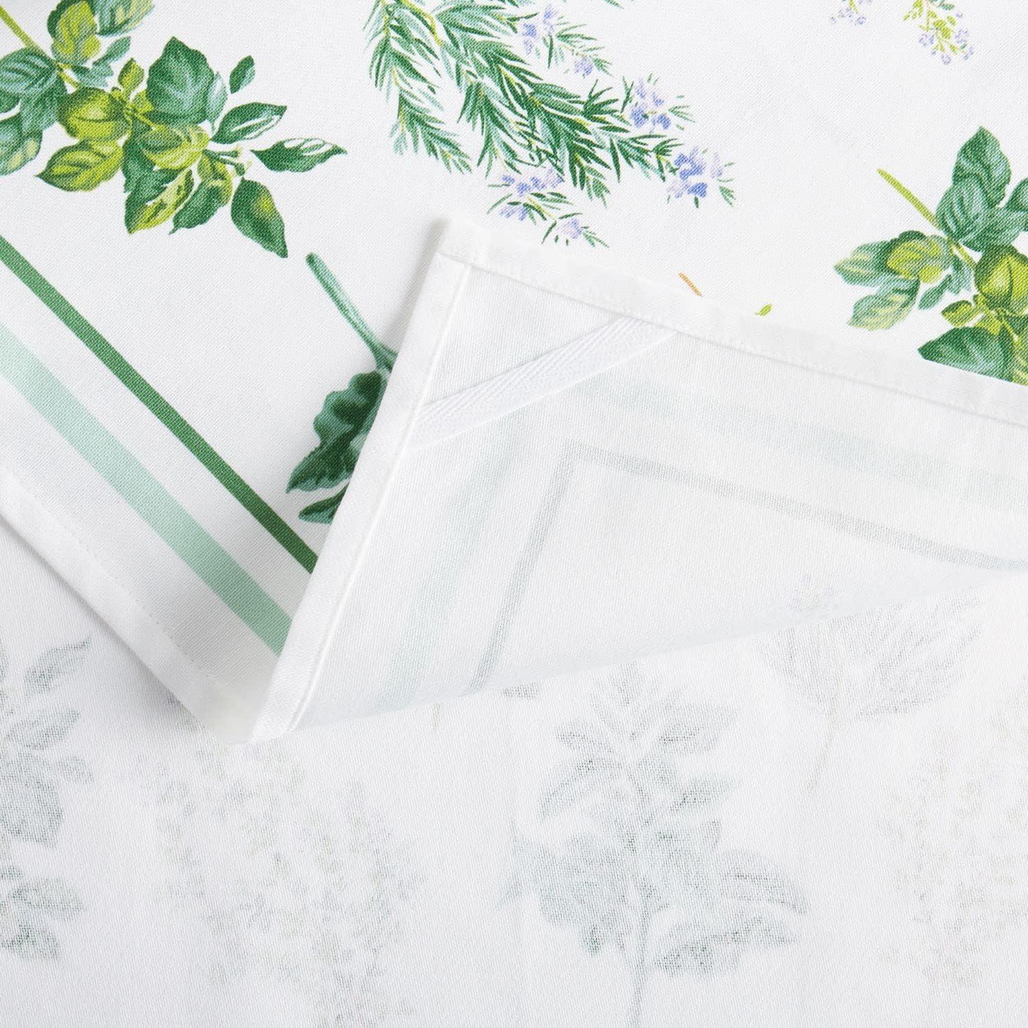 imageMartha Stewart LintFree Kitchen Towel 3Pack Set Iris 18x28Herbs
