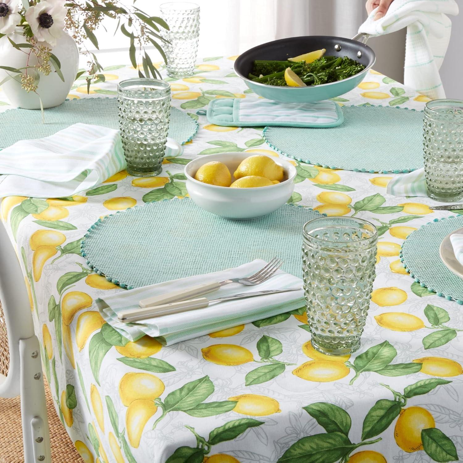 imageMartha Stewart Modern Waffle Kitchen Towel Set 6Pack Aqua Blue 16x28Aqua Blue