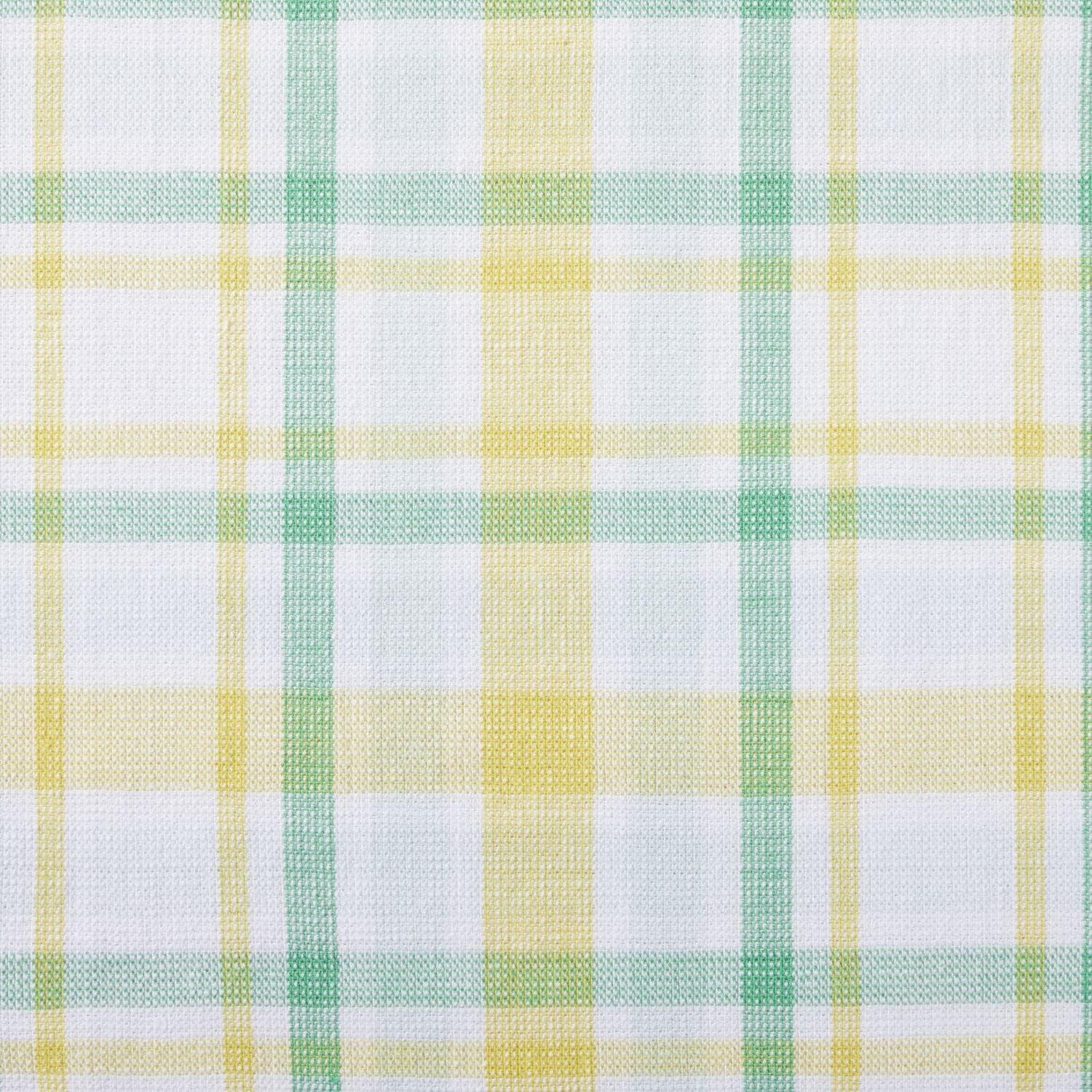imageMartha Stewart Valley Plaid Kitchen Towel 2Pack Set Yellow 16x28Yellow