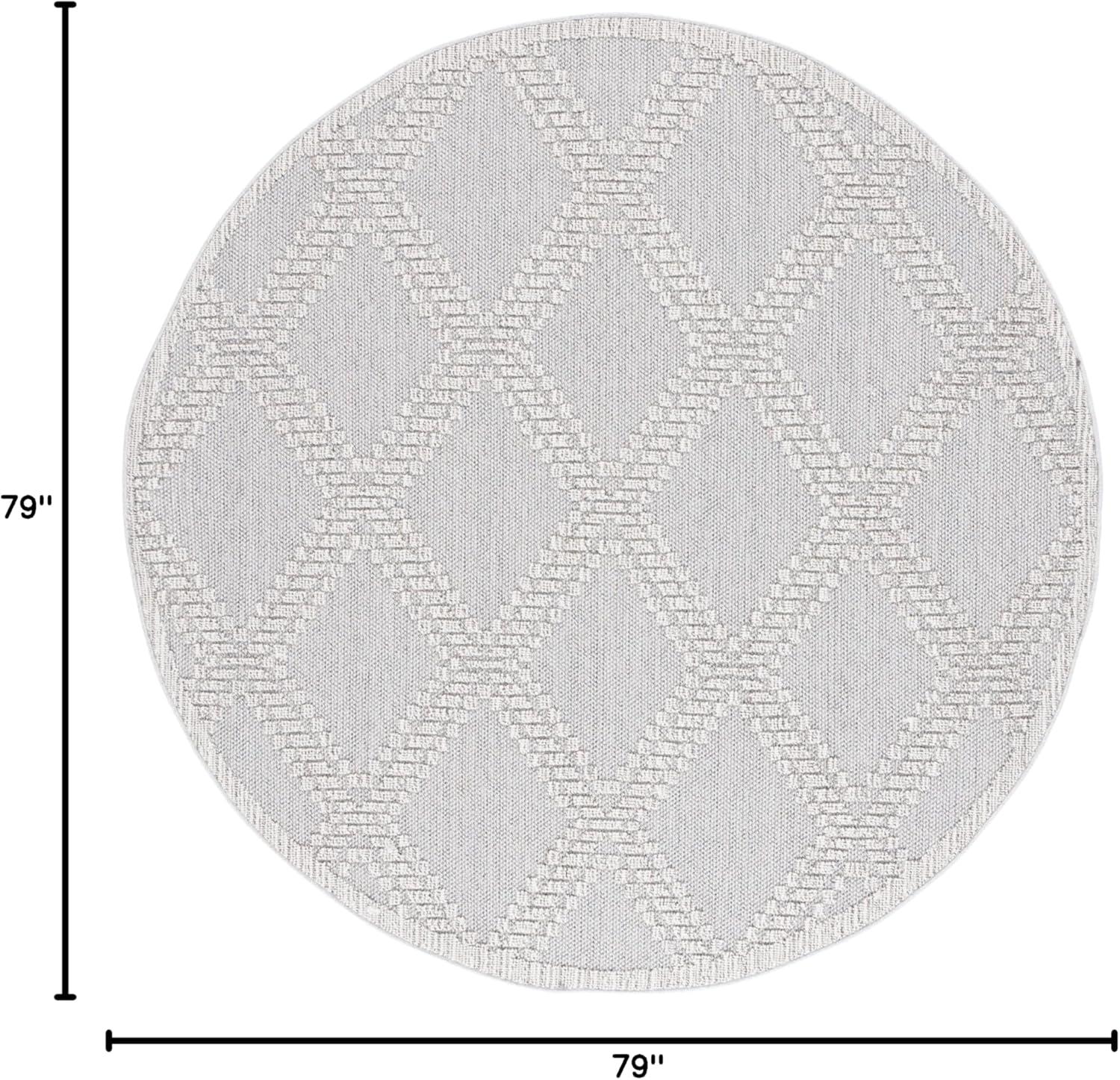 imageMartha Stewart x SAFAVIEH Outdoor Area Rug Collection 8 x 10 Grey amp Light Grey Weather Resistant amp Washable Ideal for Patio Backyard Mudroom Deck Dining Space MSRO226FGreyLight Grey