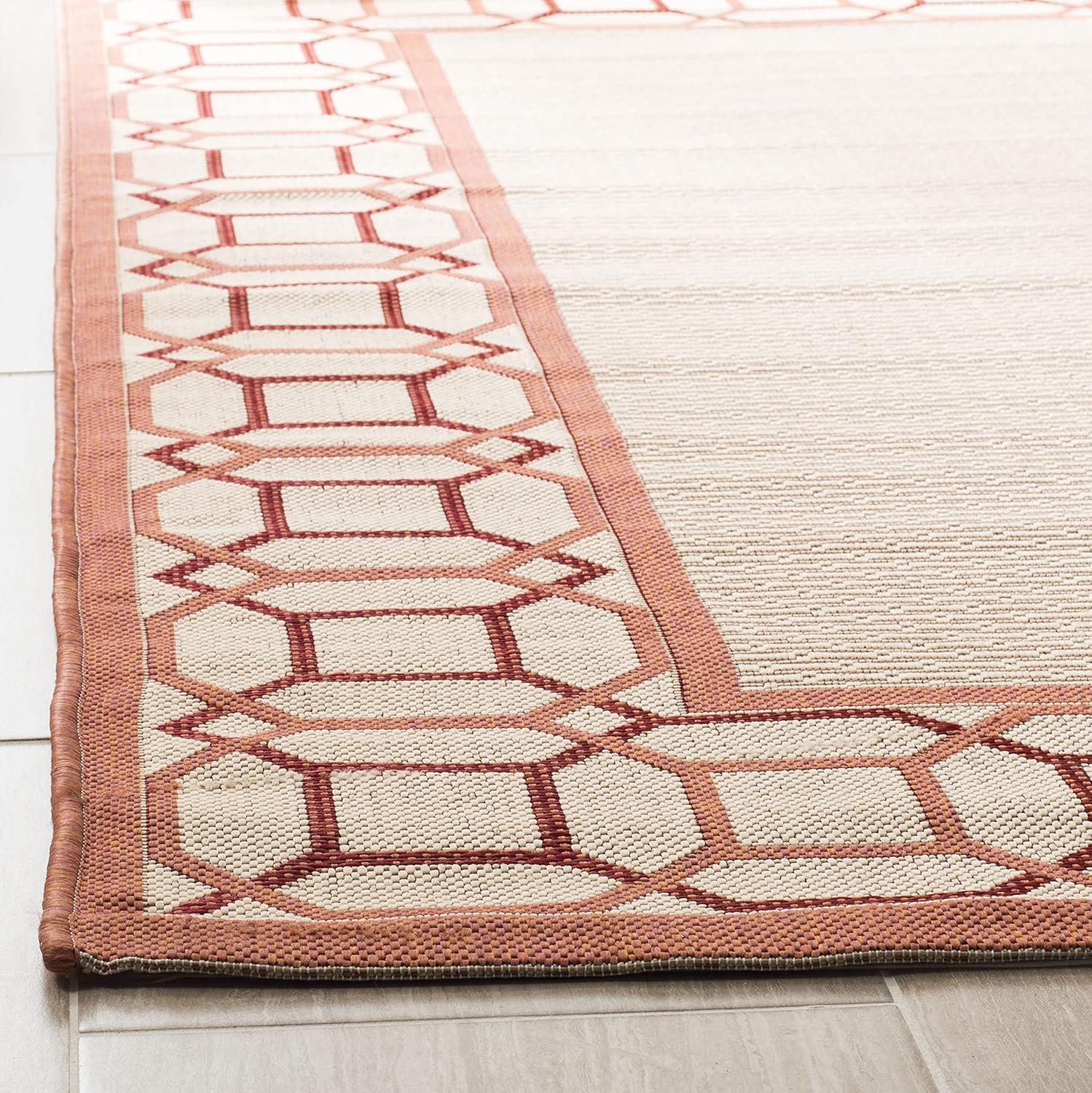 imageMartha Stewart x SAFAVIEH Outdoor Area Rug Collection 8 x 112 Beach Grass Weather Resistant amp Washable Ideal for Patio Backyard Mudroom Deck Dining Space MSR4266218A4Cinnamon Stick