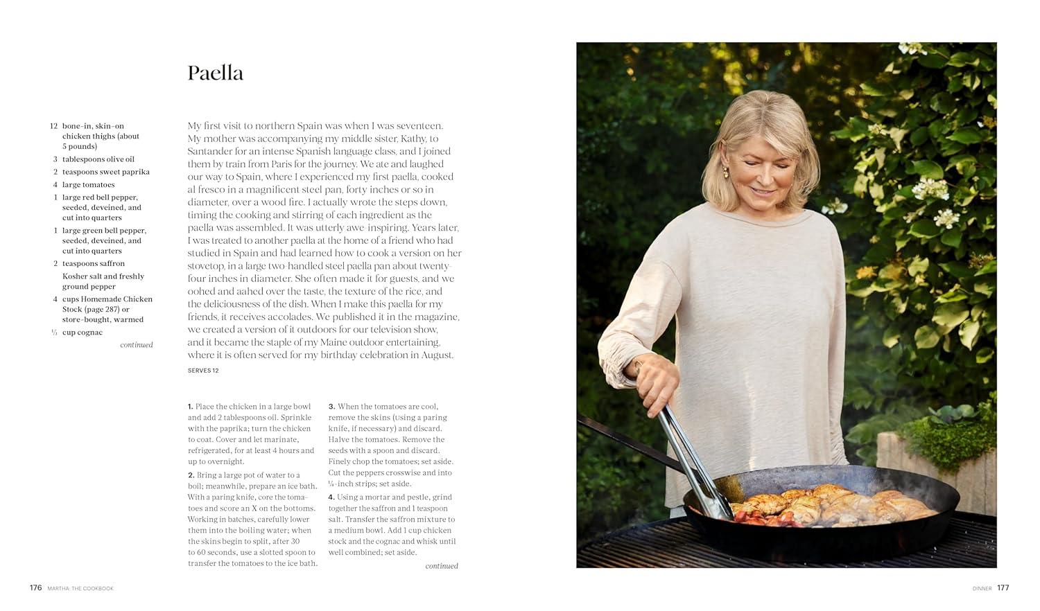 imageMartha The Cookbook 100 Favorite Recipes with Lessons and Stories from My Kitchen