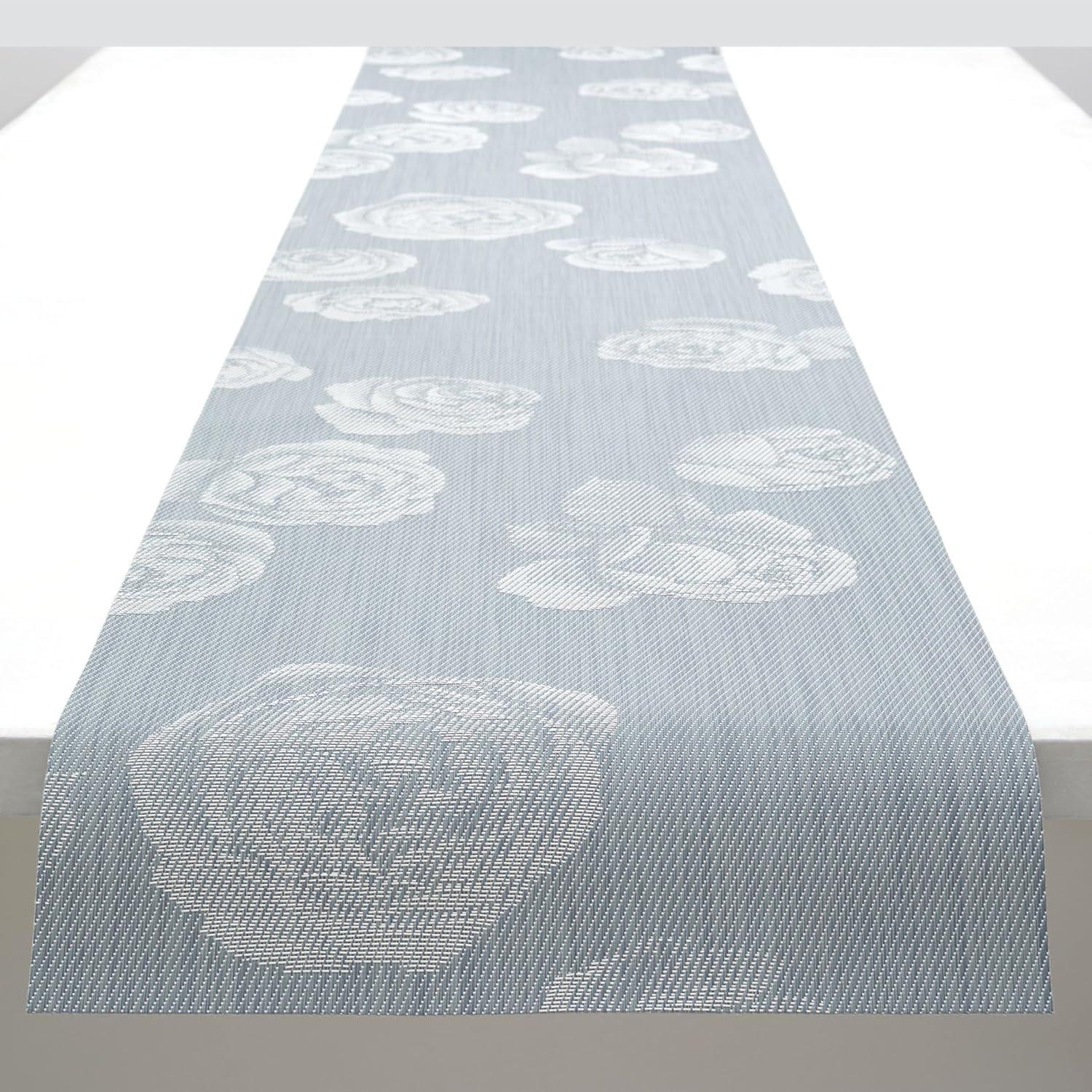 imageMartha by Martha Stewart Chilewich Rosette 14x72 Table Runner in FlaxSea