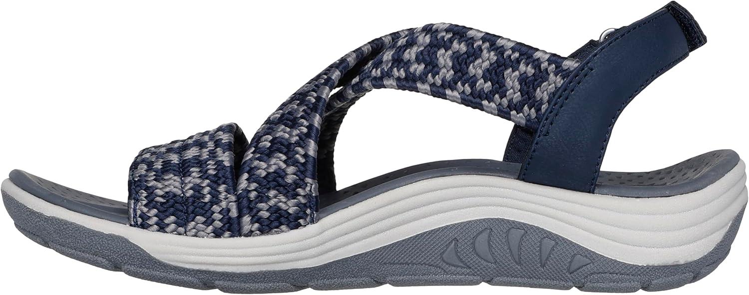 imageSkechers womens Martha Stewart Reggae Cup Coastal TrailNavy Grey