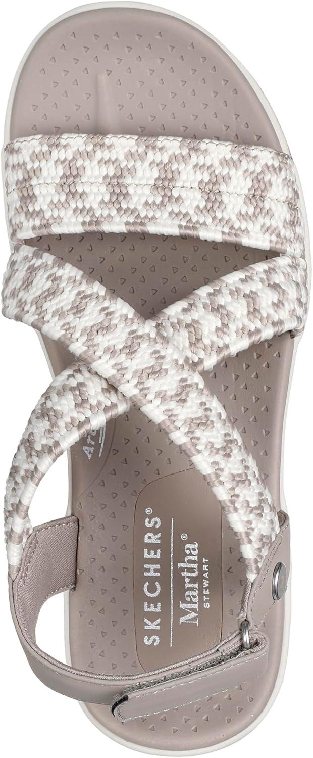 imageSkechers womens Martha Stewart Reggae Cup Coastal TrailTaupe Natural
