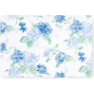 Martha Stewart Amber Floral Daisy Stripe Reverisble Water Resistant Kitchen Mat, Pink/Yellow, 20″x39″(Blue/Purple/Green)