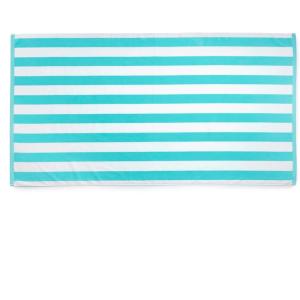 Martha Stewart Egyptian Cotton Bath Towels Set – 6 Piece, 2 Bath Towels – 2 Hand Towels – 2 Washcloths, Absorbent Bathroom Towels, Bathroom Essentials, Oyster(Aqua Blue)
