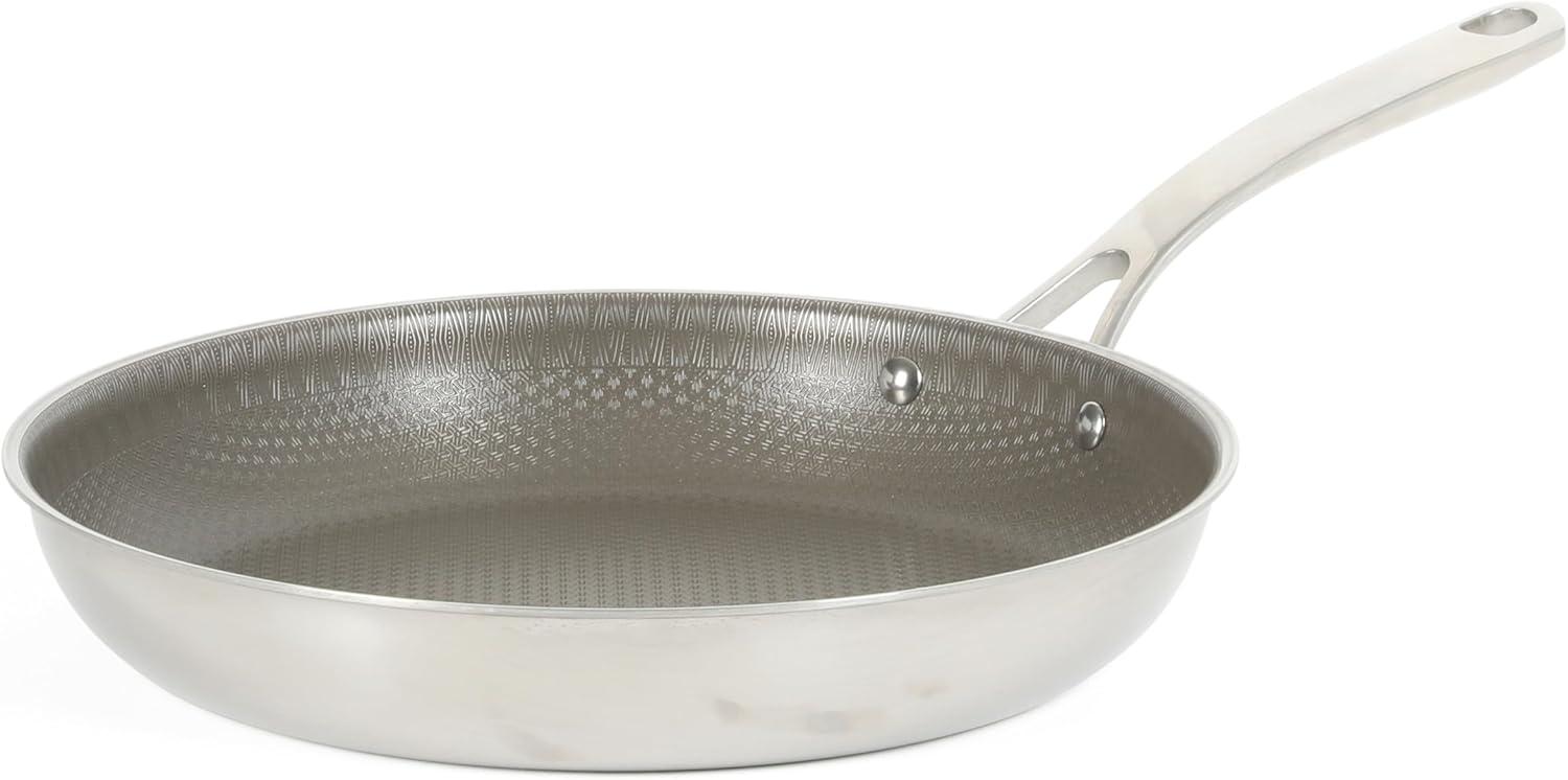 imageMartha Stewart 12 Piece Heavy Gauge Aluminum Hard Anodized Premium Nonstick Cookware Set Induction Safe Copper wBlack InteriorTriply Stainless