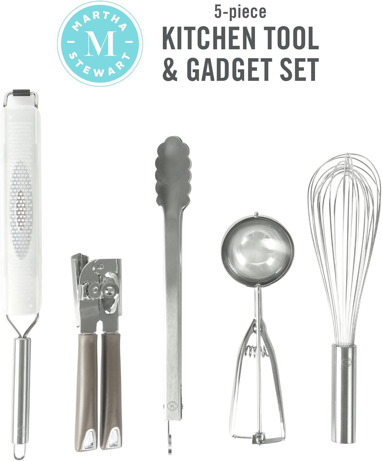 imageMartha Stewart 5 Piece Richburn Kitchen Prep Tools and Gadget Set