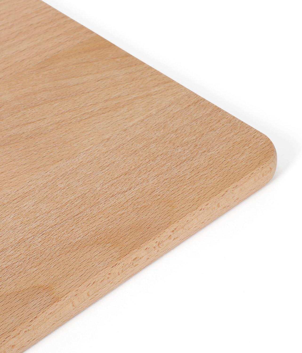 imageMartha Stewart Lochner 18 x 12 Beech Wood Cutting Board wJuice Groove14L x 11W