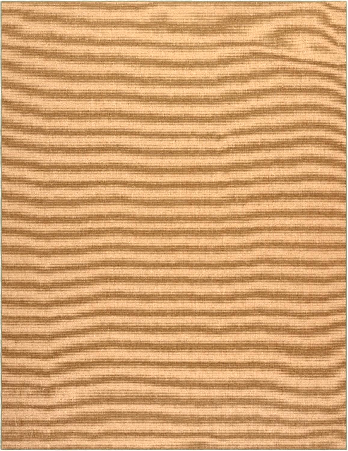 imageMartha Stewart x SAFAVIEH Area Rug Collection 9 x 13 Natural Brown Sisal amp Jute Farmhouse Style Ideal for Living Room Bedroom Office Dining Space MSR9501ANaturalGreen
