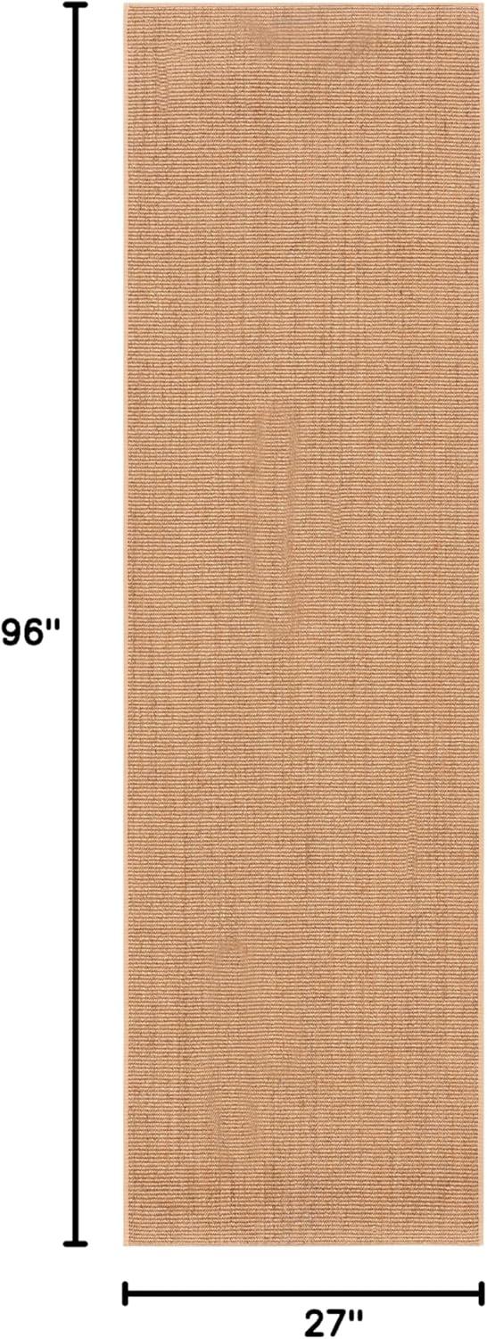 imageMartha Stewart x SAFAVIEH Area Rug Collection 9 x 13 Natural Brown Sisal amp Jute Farmhouse Style Ideal for Living Room Bedroom Office Dining Space MSR9501ABeige