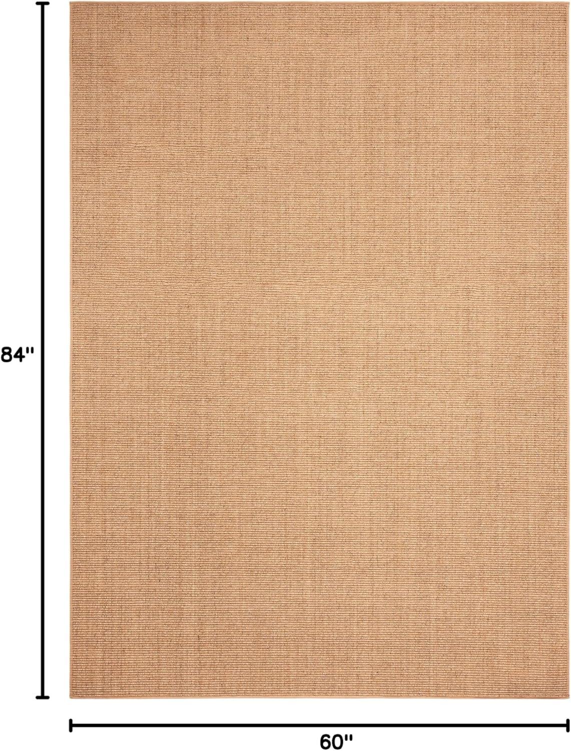 imageMartha Stewart x SAFAVIEH Area Rug Collection 9 x 13 Natural Brown Sisal amp Jute Farmhouse Style Ideal for Living Room Bedroom Office Dining Space MSR9501ABeige