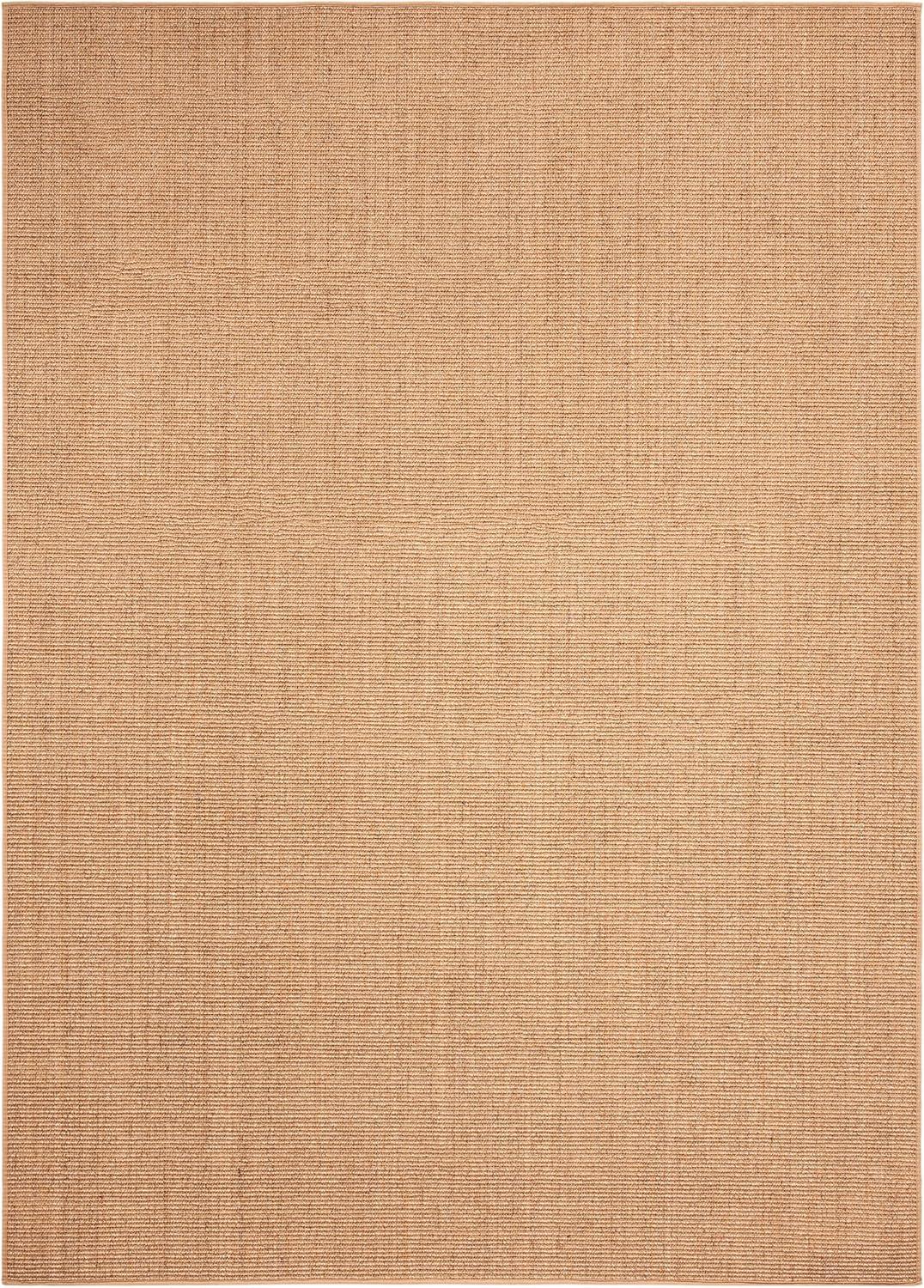 imageMartha Stewart x SAFAVIEH Area Rug Collection 9 x 13 Natural Brown Sisal amp Jute Farmhouse Style Ideal for Living Room Bedroom Office Dining Space MSR9501ABeige
