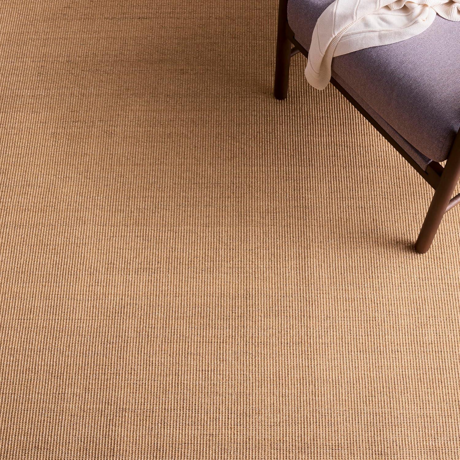 imageMartha Stewart x SAFAVIEH Area Rug Collection 9 x 13 Natural Brown Sisal amp Jute Farmhouse Style Ideal for Living Room Bedroom Office Dining Space MSR9501ABeige