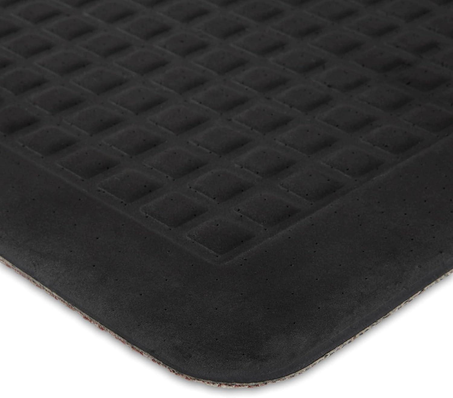 imageMartha Stewart Aloha Modern Pineapple AntiFatigue AirInfused Kitchen Mat Spice Red 196x39Beige