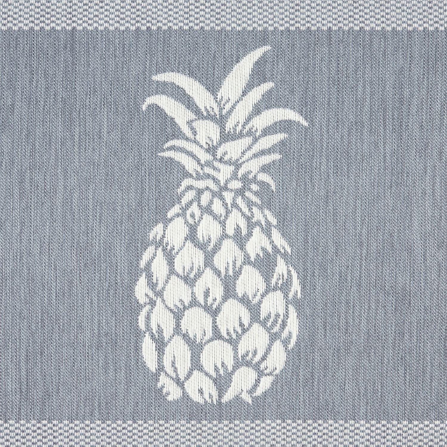 imageMartha Stewart Aloha Modern Pineapple AntiFatigue AirInfused Kitchen Mat Spice Red 196x39Blue