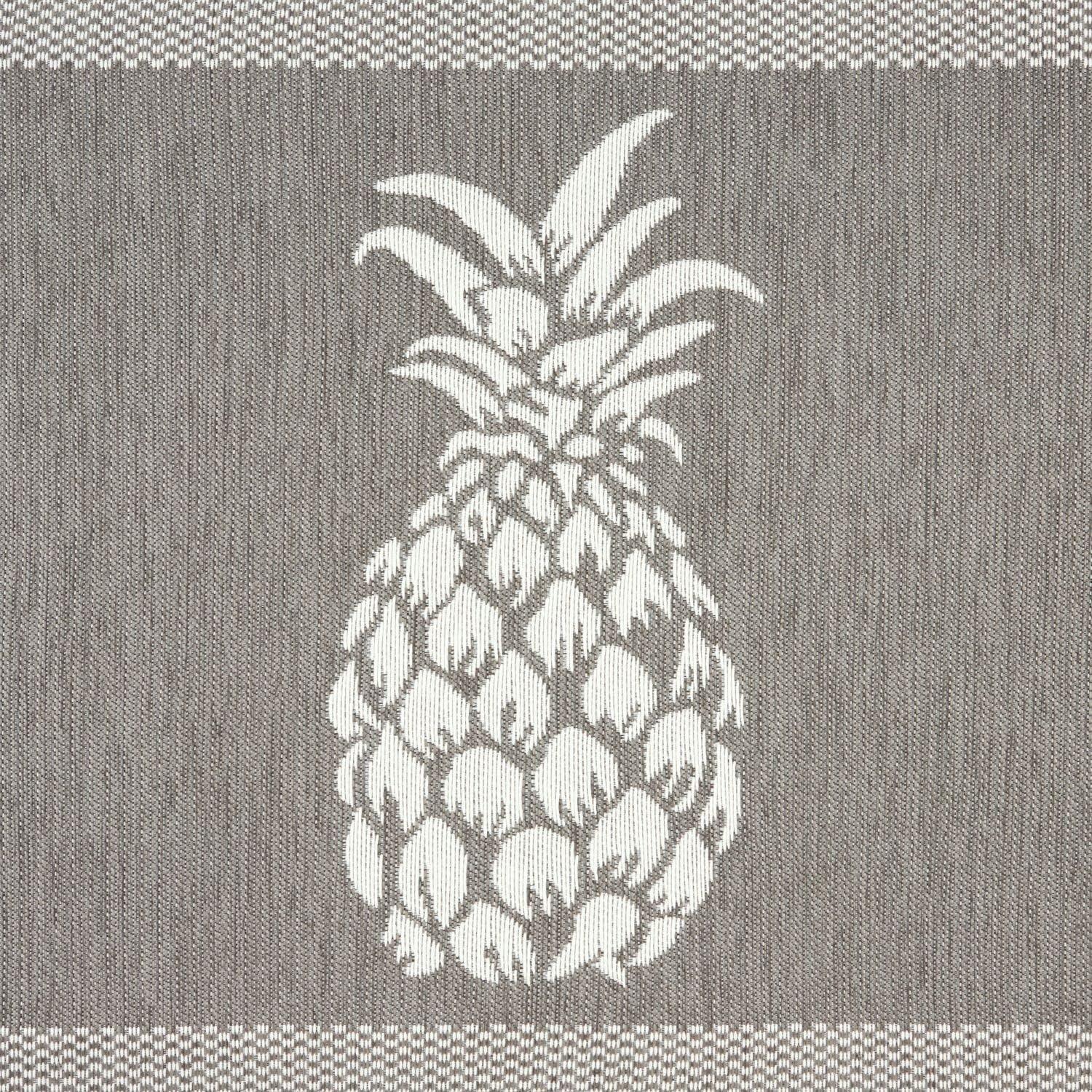 imageMartha Stewart Aloha Modern Pineapple AntiFatigue AirInfused Kitchen Mat Spice Red 196x39Grey