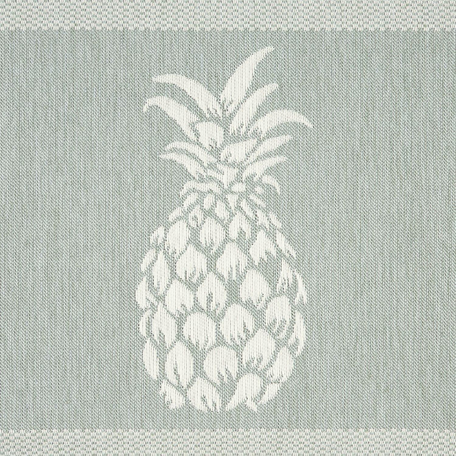 imageMartha Stewart Aloha Modern Pineapple AntiFatigue AirInfused Kitchen Mat Spice Red 196x39Mint Green