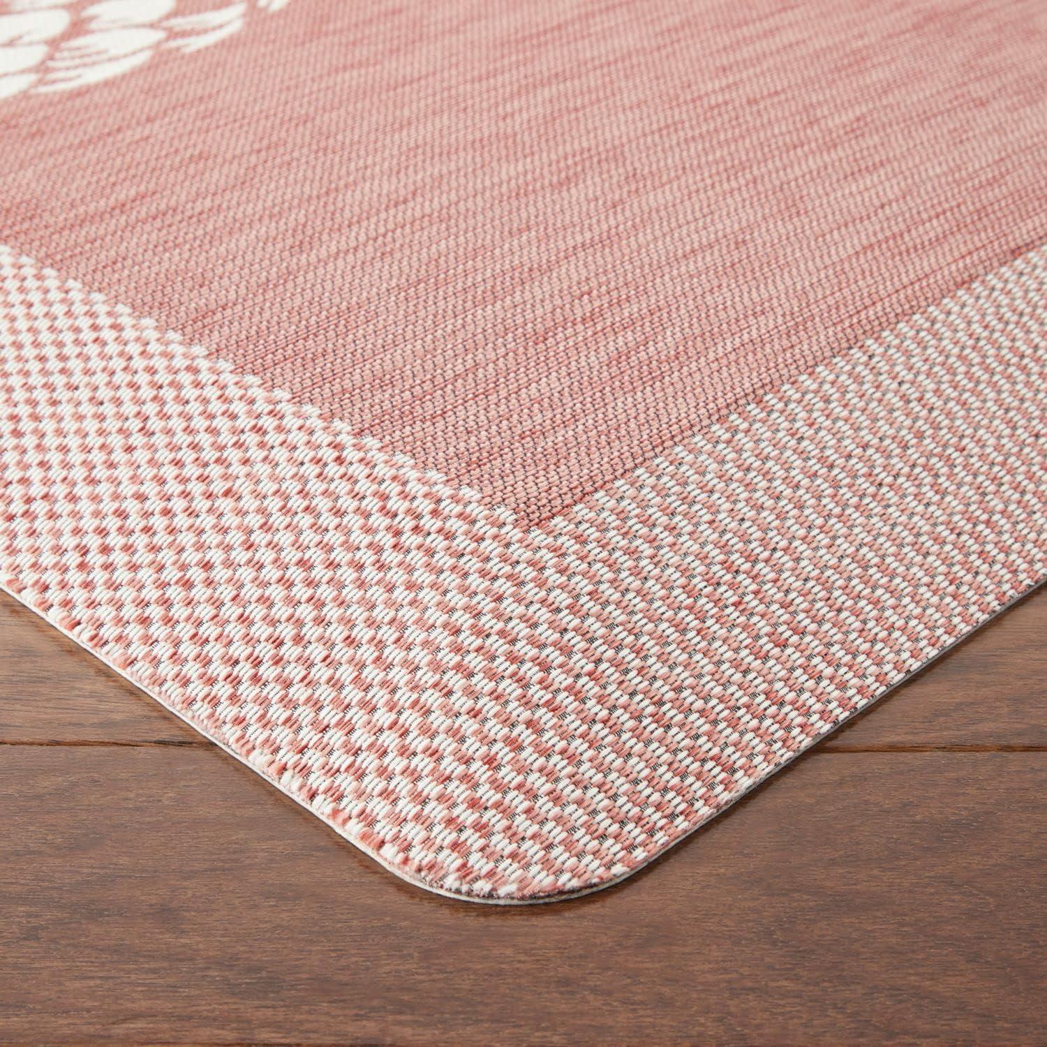 imageMartha Stewart Aloha Modern Pineapple AntiFatigue AirInfused Kitchen Mat Spice Red 196x39Spice Red